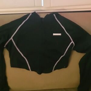Black shein Large croptop